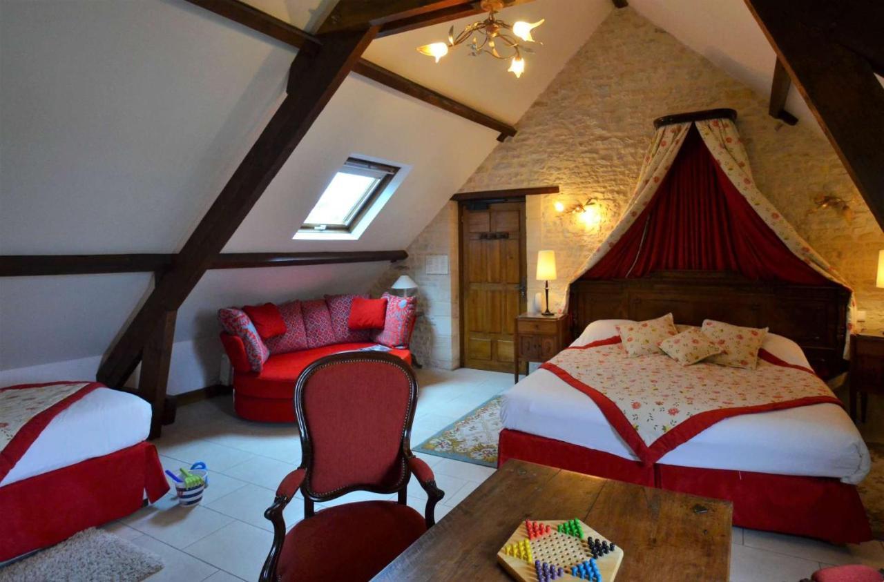 Hotel Le Manoir De Mathan Crepon A La Campagne 5 Mn D'Arromanches Et 10 Mn De Bayeux ภายนอก รูปภาพ
