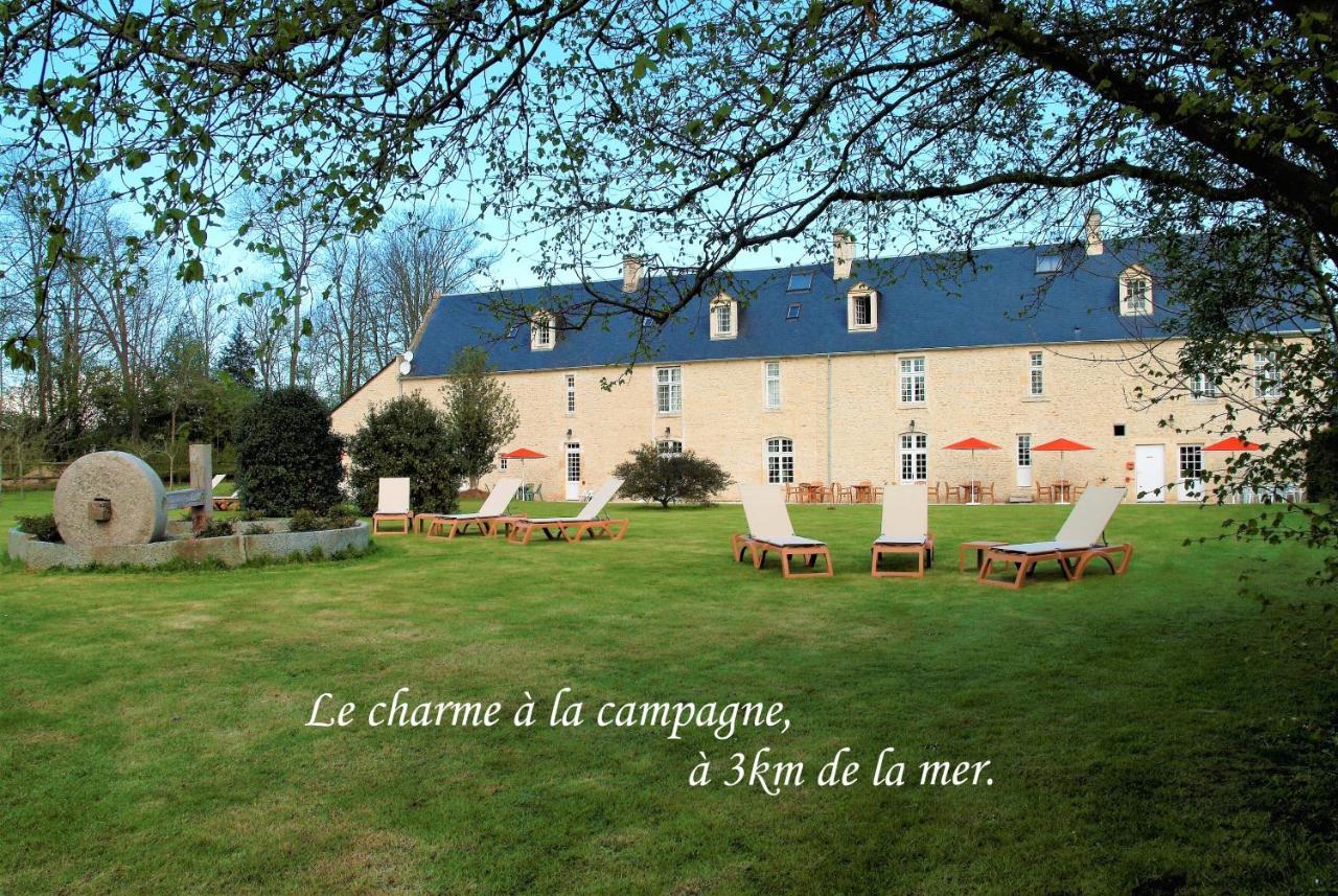 Hotel Le Manoir De Mathan Crepon A La Campagne 5 Mn D'Arromanches Et 10 Mn De Bayeux ภายนอก รูปภาพ