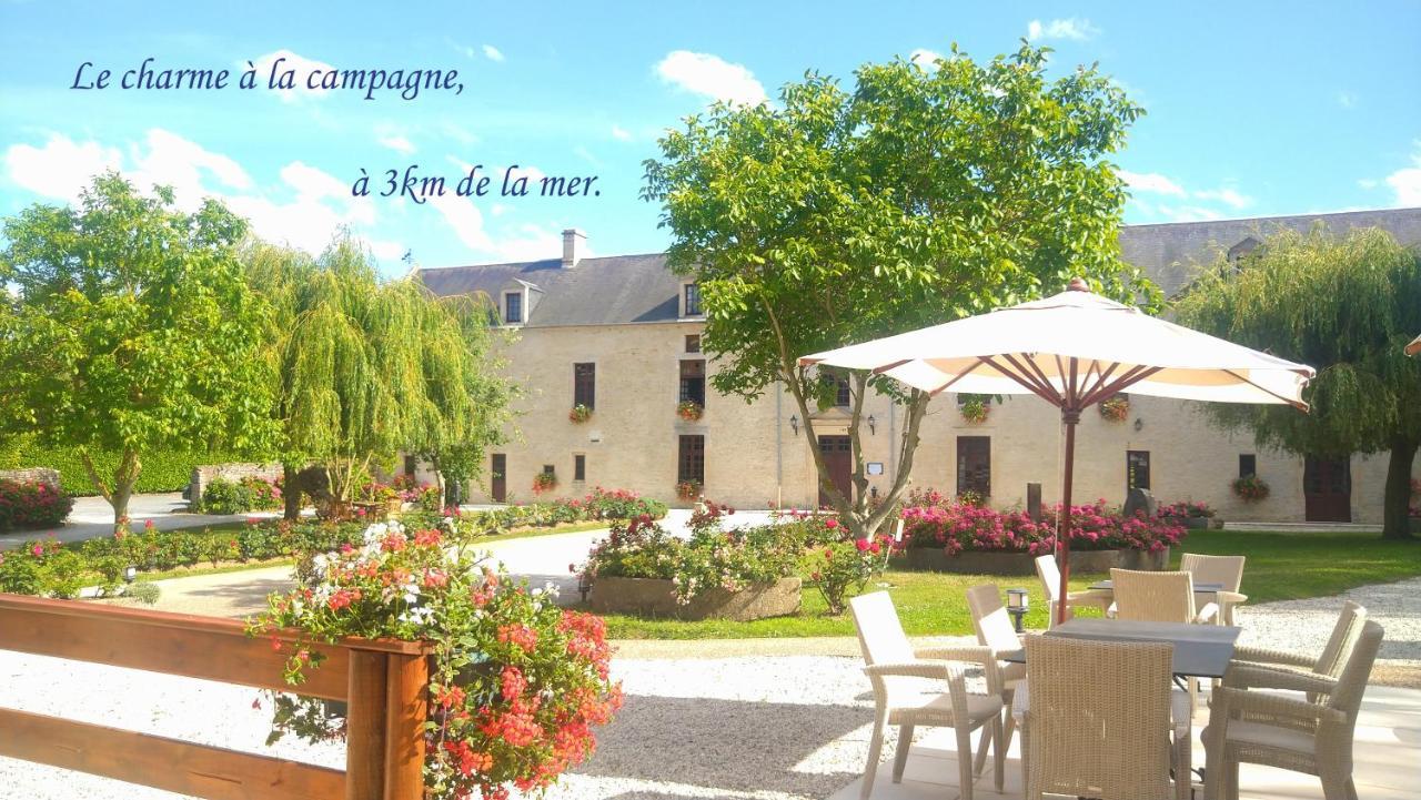 Hotel Le Manoir De Mathan Crepon A La Campagne 5 Mn D'Arromanches Et 10 Mn De Bayeux ภายนอก รูปภาพ