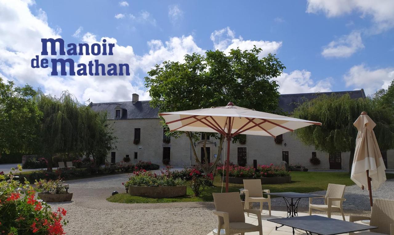 Hotel Le Manoir De Mathan Crepon A La Campagne 5 Mn D'Arromanches Et 10 Mn De Bayeux ภายนอก รูปภาพ