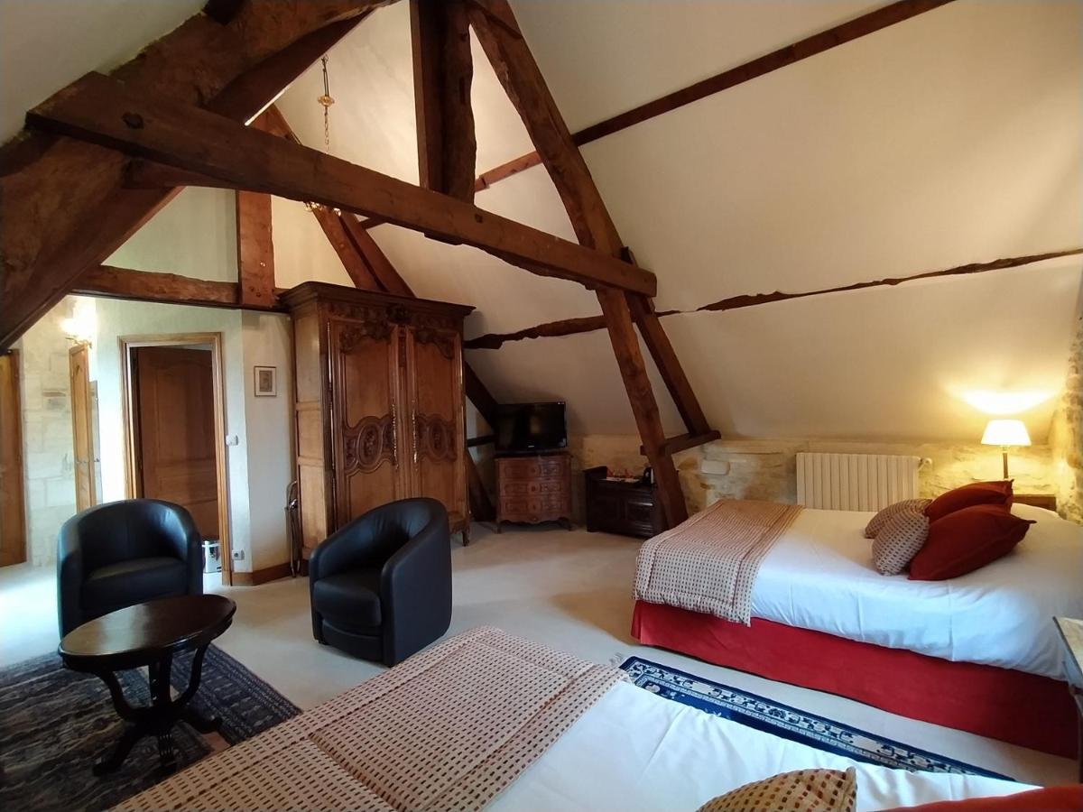 Hotel Le Manoir De Mathan Crepon A La Campagne 5 Mn D'Arromanches Et 10 Mn De Bayeux ภายนอก รูปภาพ